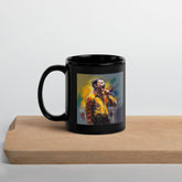 Sound Sanctuary Black Glossy Mug - Beyond T-shirts